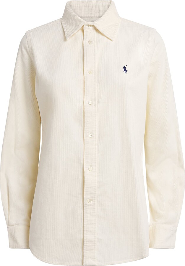 Polo Ralph Lauren Stretch-Cotton Corduroy Slim Shirt
