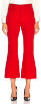Thumbnail for your product : Smythe Crop Kick Pant in True Red | FWRD