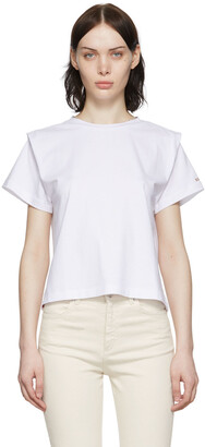 HUGO BOSS White Cotton T-Shirt