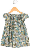 Thumbnail for your product : Bonpoint Girls' Floral Print Gathered-Accented Dress
