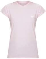 Thumbnail for your product : PrettyLittleThing Pink Love Heart Jersey T Shirt