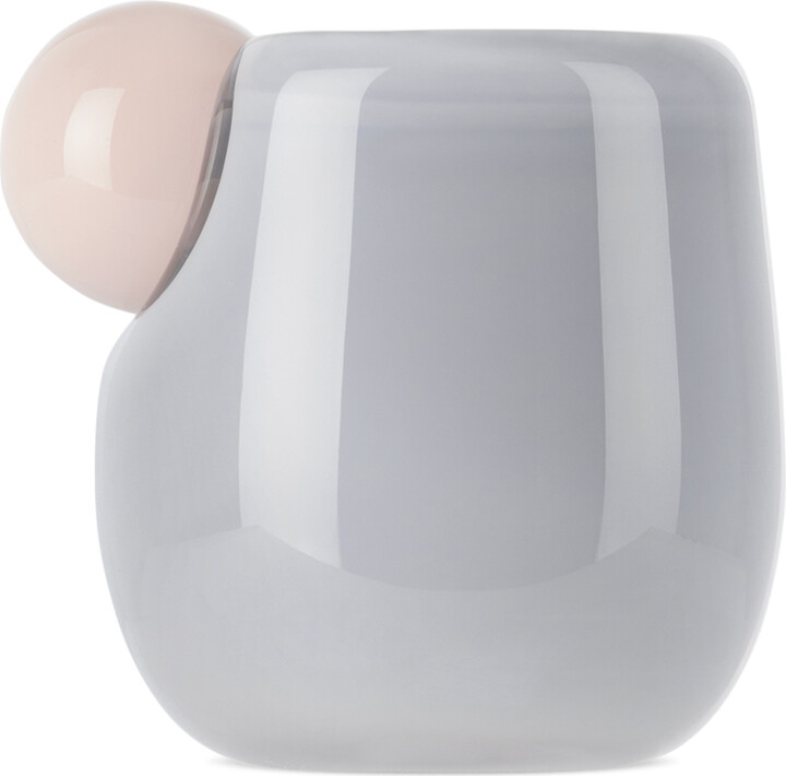 Helle Mardahl Blue & Off-White Bon Bon Espresso Mug