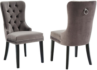 Worldwide Homefurnishings Worldwide Home Furnishings Set Of 2 Rizzo Side Chair