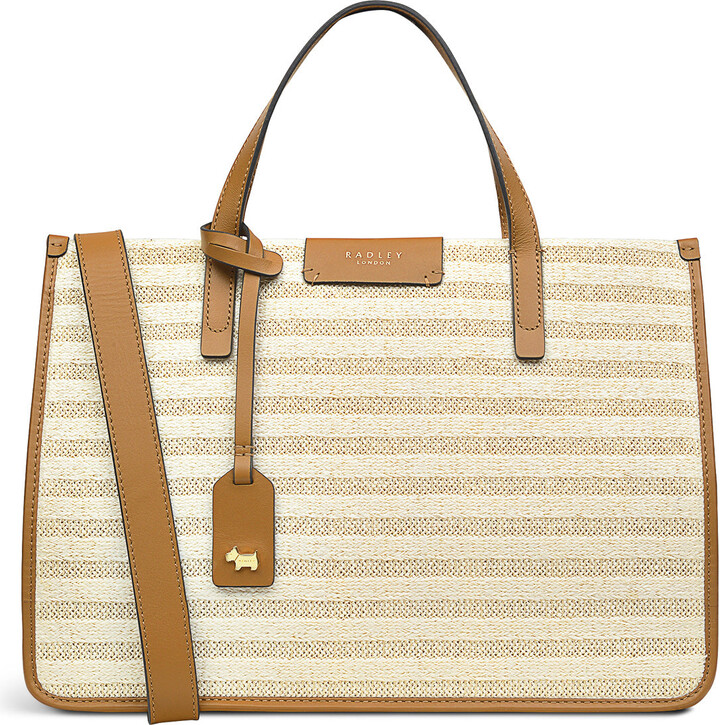 Radley London Frith Street Straw Medium Open Top Satchel ShopStyle