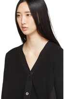 Thumbnail for your product : Sacai Black Wide Pleated Cardigan