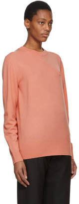 Acne Studios Pink Nalon Face Sweater