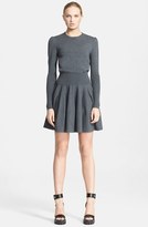 Thumbnail for your product : Alexander McQueen Fit & Flare Knit Dress