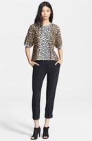 Thumbnail for your product : Elizabeth and James Leopard Boxy Tee