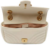 Thumbnail for your product : Gucci White Mini GG Marmont Chain Bag