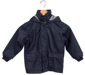 Petit Bateau Boys' Hooded Rain Jacket