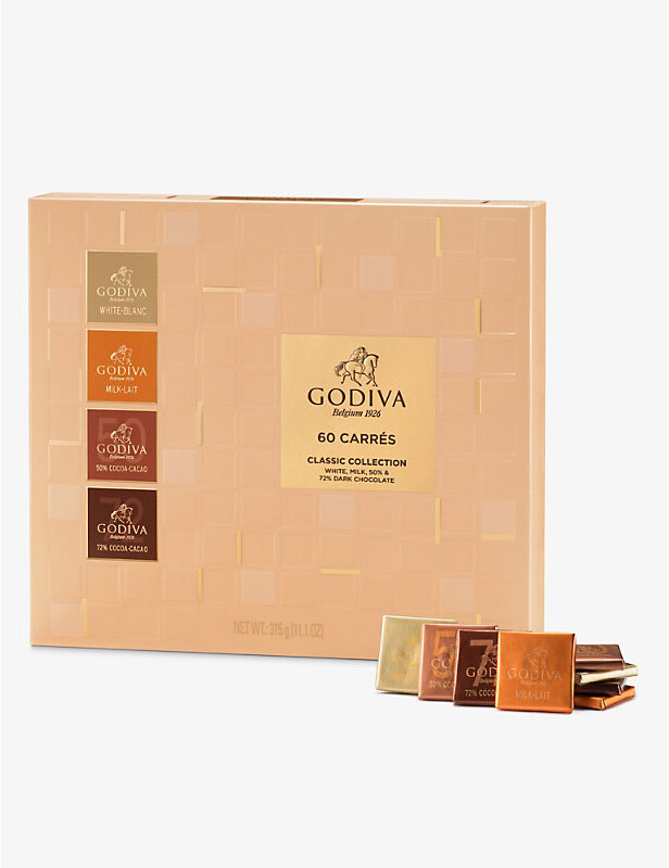 Classic Collection 60 Chocolate Carrés 310g