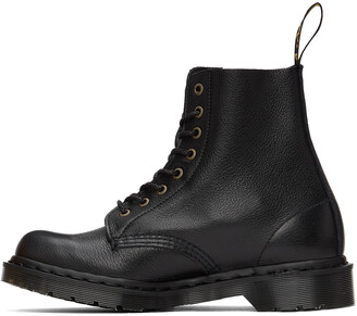 Dr. Martens Black C.F. Stead 'Made in England' 1460 Pascal Boots