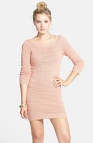 Thumbnail for your product : RVCA x Ashley Smith 'Tori' Sweater Dress (Juniors)