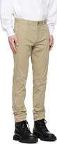 Thumbnail for your product : HUGO BOSS Beige Slim-Fit Trousers