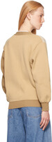 Thumbnail for your product : Comme des Garçons Shirt Beige Lochaven of Scotland Edition Colorblocked Cardigan