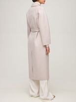 Thumbnail for your product : S Max Mara Belted Virgin Wool & Cashmere Coat