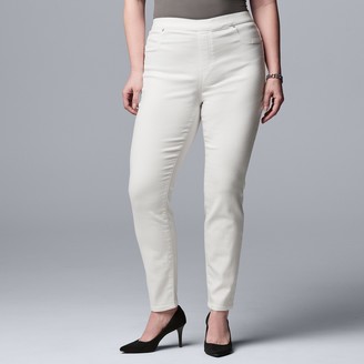 vera wang jean leggings