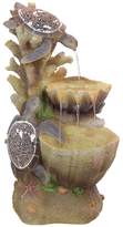 Thumbnail for your product : Wildon Home Resin Turtle Cove Cascading Sculptural Fountain with LED Light