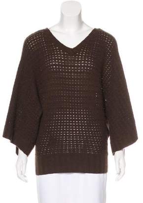 Twelfth Street By Cynthia Vincent Cashmere Dolman Sleeve Sweater