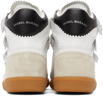 【関税込み】Isabel Marant ホワイト Bilsy Vintage スニーカー Isabel Marant White Bilsy Vintage Sneakers - Casual Shoes