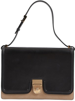 Victoria Beckham Black Leather Handbags