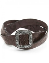 Thumbnail for your product : Riccardo Forconi Women's Alcantara Diamante Belt
