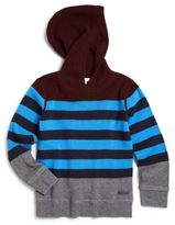 Thumbnail for your product : Burberry Boy's Striped Wool & Cashmere Hoodie
