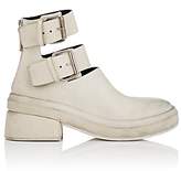 Thumbnail for your product : Marsèll WOMEN'S DOUBLE-STRAP DISTRESSED LEATHER ANKLE BOOTS-WHITE SIZE 7