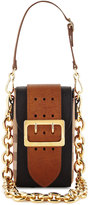 Thumbnail for your product : Burberry Belt Oblong House Check Shoulder Bag, Black