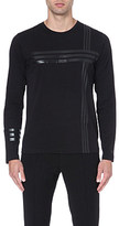 Thumbnail for your product : Y-3 Tonal stripes t-shirt - for Men
