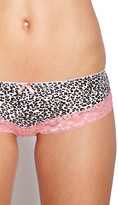 Thumbnail for your product : Forever 21 Everyday Leopard Push-Up Bra Set