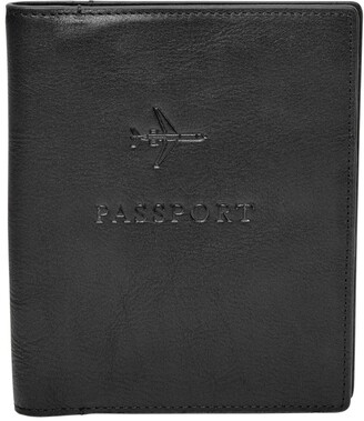 Fossil Leather Passport Case - ShopStyle Tech Accessories