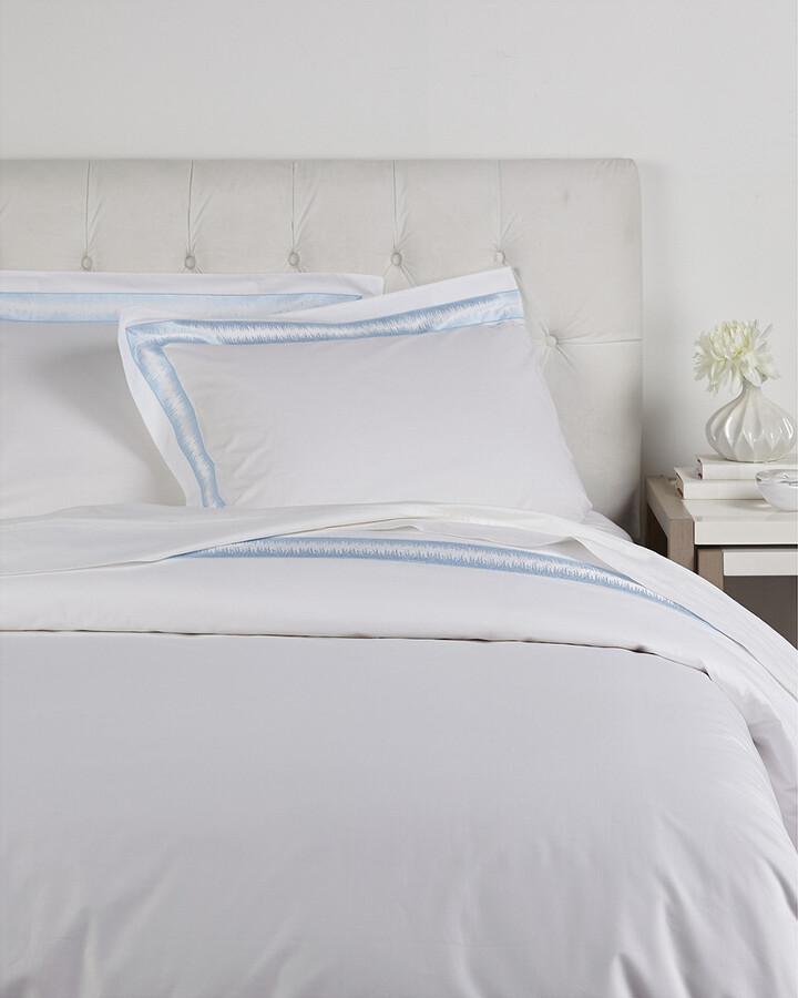 Maurizio Italy Jaws Embroidered Duvet Set