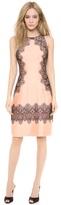 Thumbnail for your product : Lela Rose A Line Halter Dress
