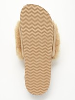 Thumbnail for your product : Very Vox Faux Fur Slider Slipper Camel