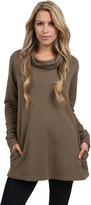 Thumbnail for your product : Tysa Keaton Top Jersey in Olive
