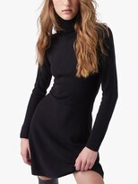 Thumbnail for your product : French Connection Babysoft Roll Neck A-Line Dress, Black