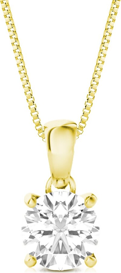 Amairah 14K 5.00 ct. tw. Lab-Grown Diamond Solitaire Pendant Necklace