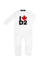 Thumbnail for your product : DSquared 1090 Set Of 3 Cotton Jersey Rompers