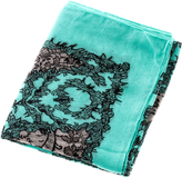 Thumbnail for your product : Ruby's Teal Pattern Scarf