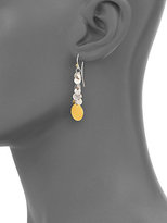 Thumbnail for your product : Gurhan Lush Sterling Silver & 24K Yellow Gold Drop Earrings