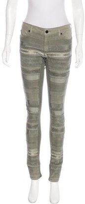 Superfine Mid-Rise Skinny Jeans w/ Tags