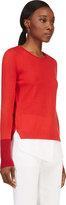 Thumbnail for your product : Altuzarra Red Layered Walkaloosa Sweater