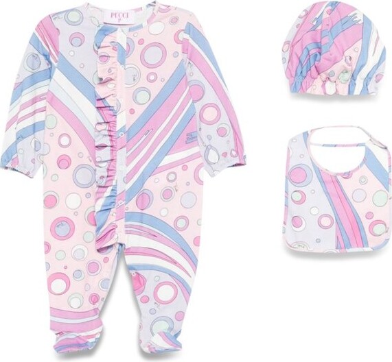 Emilio Pucci Kids Maternity Suit Set