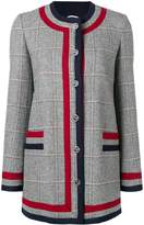 Thumbnail for your product : Thom Browne Frame Detail Hunting Tweed Jacket