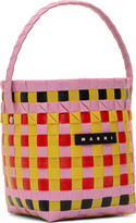 Thumbnail for your product : Marni Kids Yellow & Brown Pod Bucket Tote