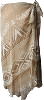 Thumbnail for your product : Polo Ralph Lauren Beige Silk Skirt