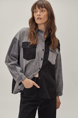 black denim shirts womens