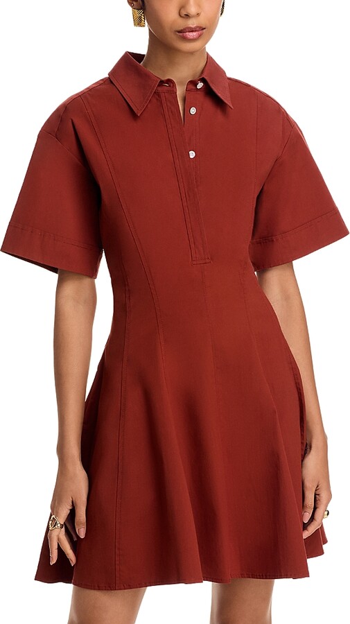 A. l.c. Dell Poplin Dress