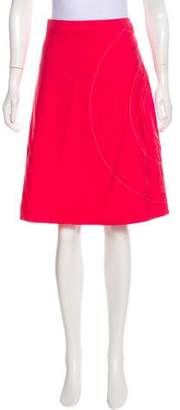 Cacharel A-Line Knee-Length Skirt